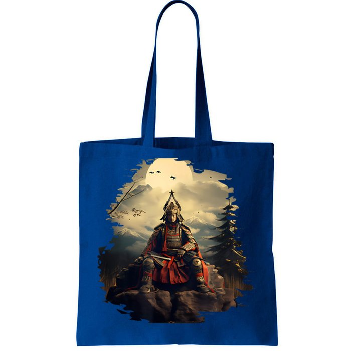 Anchor Blue Samurai Tote Bag