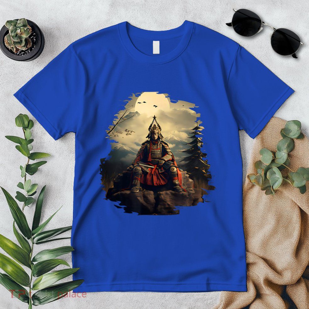 Anchor Blue Samurai Premium T-Shirt