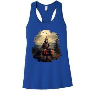 Anchor Blue Samurai Women's Racerback Tank