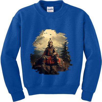 Anchor Blue Samurai Kids Sweatshirt