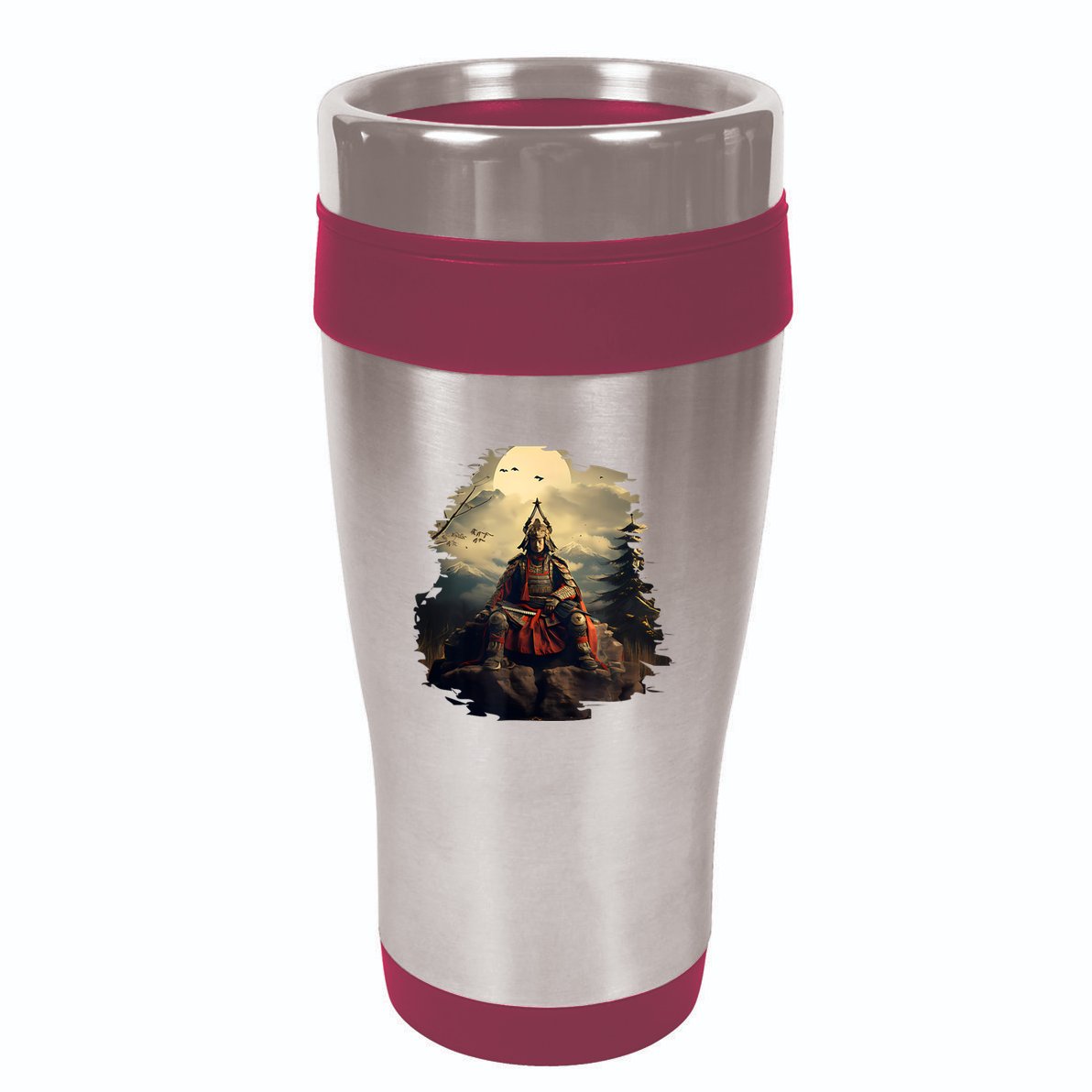 Anchor Blue Samurai 16oz Travel Tumbler