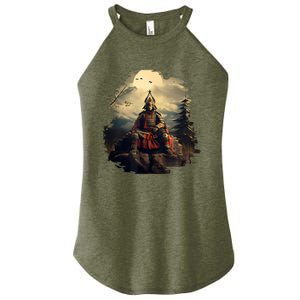 Anchor Blue Samurai Women's Perfect Tri Rocker Tank