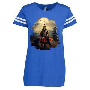 Anchor Blue Samurai Enza Ladies Jersey Football T-Shirt