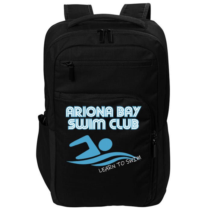 Arizona Bay Swim Club Learn To Swim Team Impact Tech Backpack