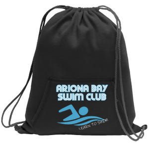 Arizona Bay Swim Club Learn To Swim Team Sweatshirt Cinch Pack Bag