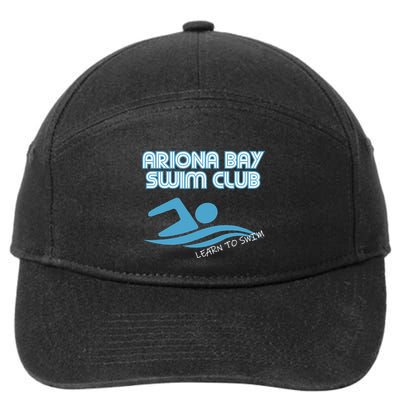 Arizona Bay Swim Club Learn To Swim Team 7-Panel Snapback Hat