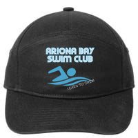 Arizona Bay Swim Club Learn To Swim Team 7-Panel Snapback Hat