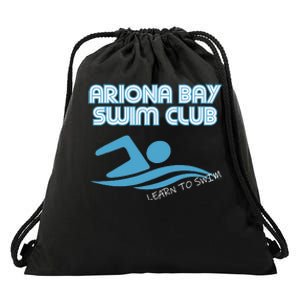 Arizona Bay Swim Club Learn To Swim Team Drawstring Bag