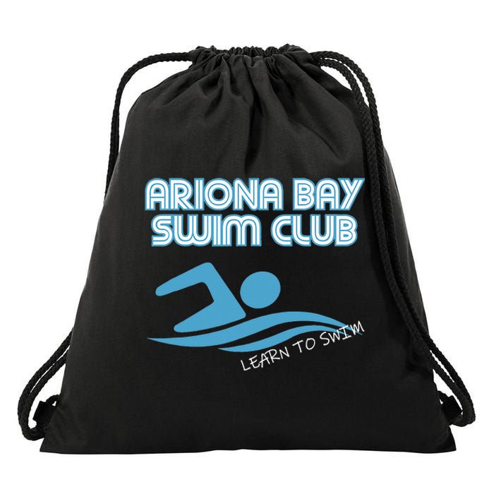 Arizona Bay Swim Club Learn To Swim Team Drawstring Bag