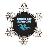 Arizona Bay Swim Club Learn To Swim Team Metallic Star Ornament