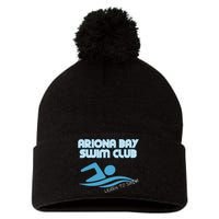 Arizona Bay Swim Club Learn To Swim Team Pom Pom 12in Knit Beanie