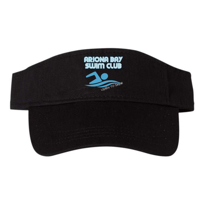 Arizona Bay Swim Club Learn To Swim Team Valucap Bio-Washed Visor