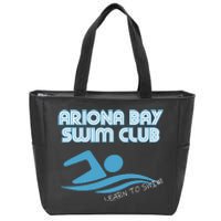 Arizona Bay Swim Club Learn To Swim Team Zip Tote Bag