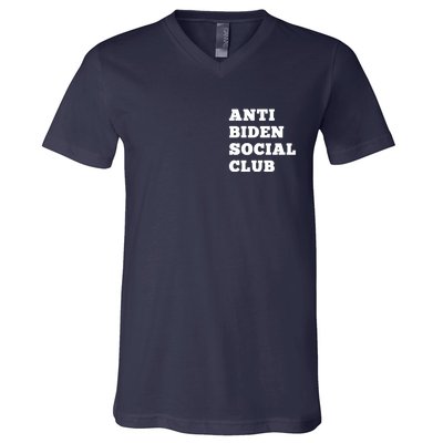 Anti Biden Social Club Shirt V-Neck T-Shirt