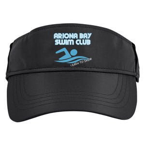 Arizona Bay Swim Club Learn To Swim Team Adult Drive Performance Visor