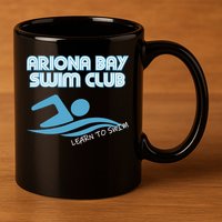 Arizona Bay Swim Club Learn To Swim Team 11oz C Handle Ceramic Mug