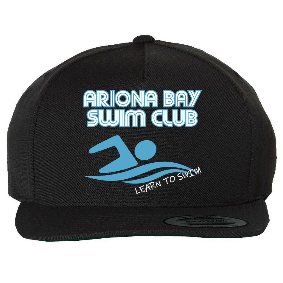 Arizona Bay Swim Club Learn To Swim Team Wool Snapback Cap