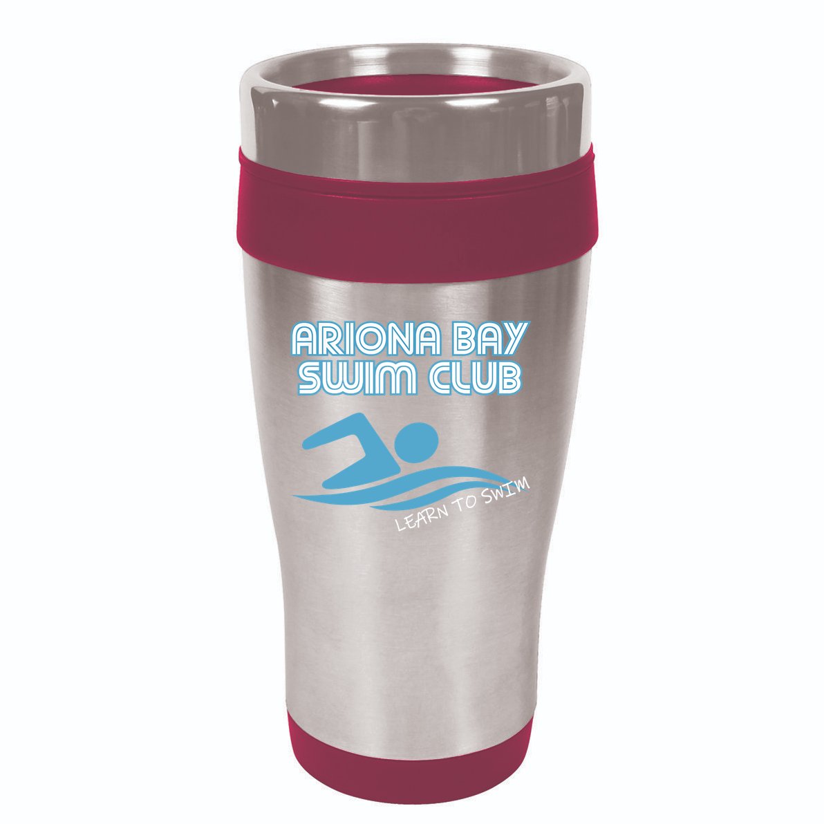 Arizona Bay Swim Club Learn To Swim Team 16oz Travel Tumbler