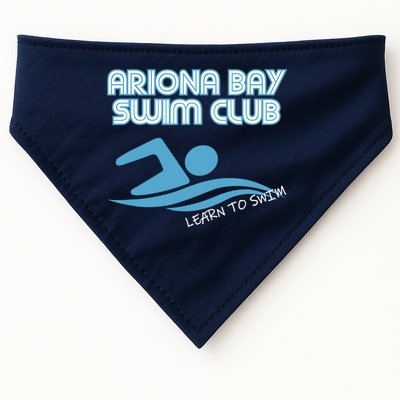 Arizona Bay Swim Club Learn To Swim Team USA-Made Doggie Bandana
