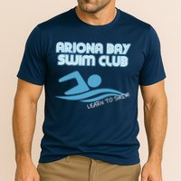 Arizona Bay Swim Club Learn To Swim Team Cooling Performance Crew T-Shirt