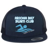 Arizona Bay Swim Club Learn To Swim Team Flat Bill Trucker Hat