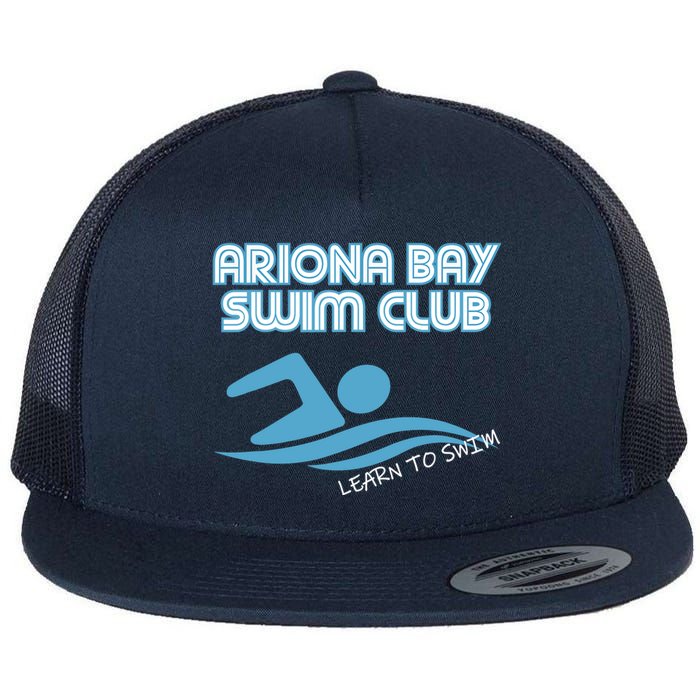 Arizona Bay Swim Club Learn To Swim Team Flat Bill Trucker Hat