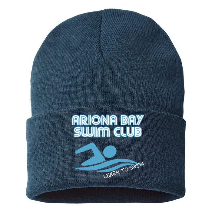 Arizona Bay Swim Club Learn To Swim Team Sustainable Knit Beanie