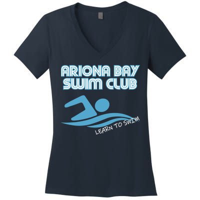 Arizona Bay Swim Club Learn To Swim Team Women's V-Neck T-Shirt