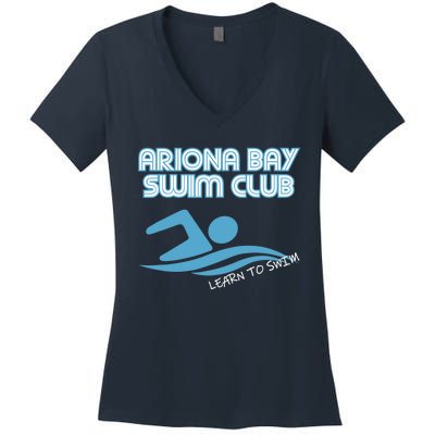 Arizona Bay Swim Club Learn To Swim Team Women's V-Neck T-Shirt