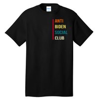 Anti Biden Social Club Pocket Logo Tall T-Shirt