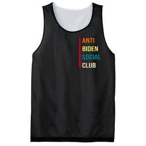 Anti Biden Social Club Pocket Logo Mesh Reversible Basketball Jersey Tank