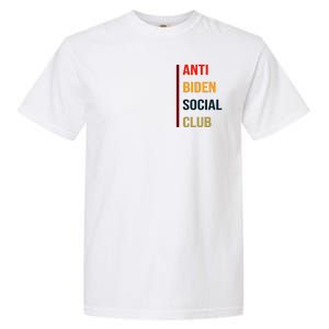 Anti Biden Social Club Pocket Logo Garment-Dyed Heavyweight T-Shirt