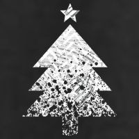 Abstract Big Christmas Tree Cool Comfort Performance Bucket Hat