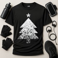 Abstract Big Christmas Tree Performance Shirt