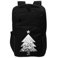Abstract Big Christmas Tree Impact Tech Backpack
