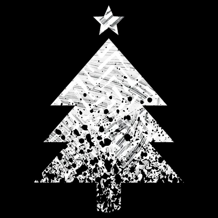 Abstract Big Christmas Tree Bucket Hat