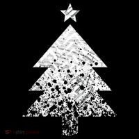 Abstract Big Christmas Tree 16 in Basic Backpack
