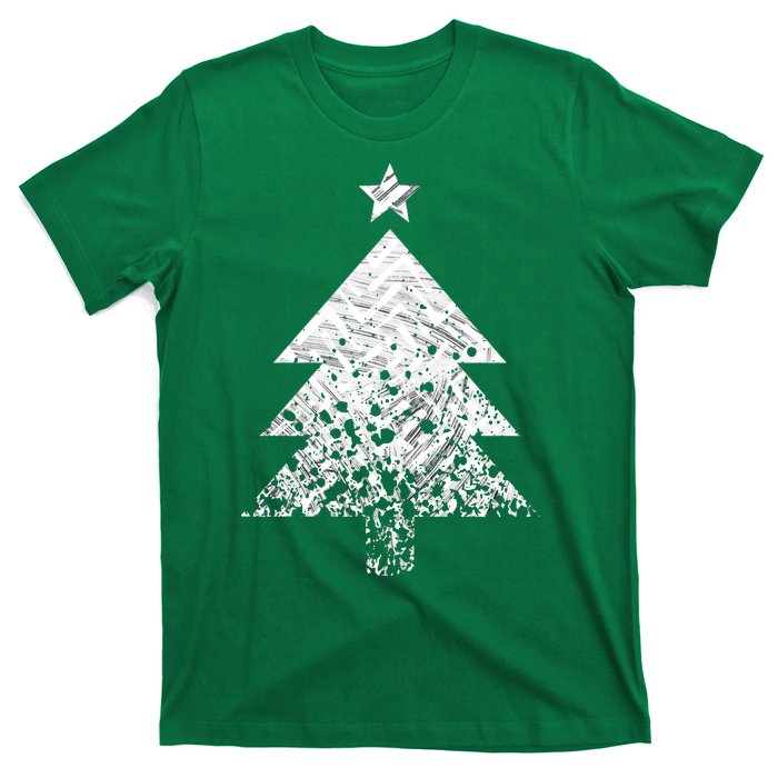 Abstract Big Christmas Tree T-Shirt