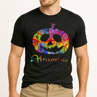Abstract Halloween Pumpkin Cooling Performance Crew T-Shirt