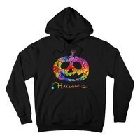 Abstract Halloween Pumpkin Hoodie