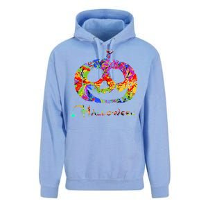 Abstract Halloween Pumpkin Unisex Surf Hoodie