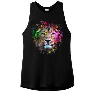 Abstract Lion Ladies PosiCharge Tri-Blend Wicking Tank