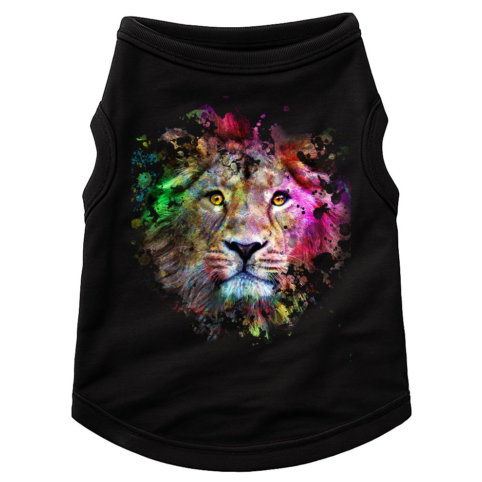 Abstract Lion Doggie Tank