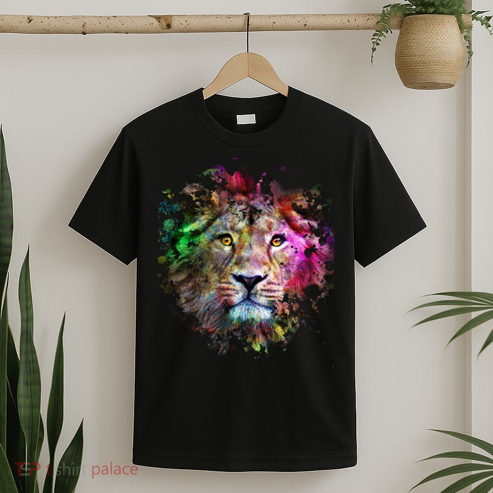 Abstract Lion T-Shirt