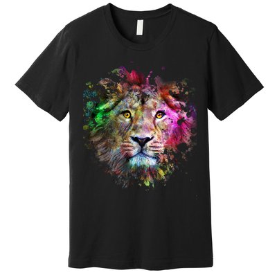 Abstract Lion Premium T-Shirt