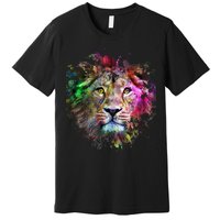 Abstract Lion Premium T-Shirt