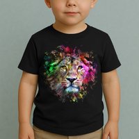Abstract Lion Toddler T-Shirt