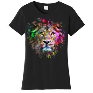 Abstract Lion Women's T-Shirt