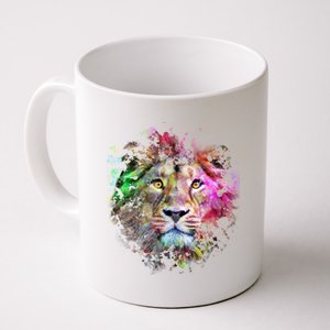 Abstract Lion Coffee Mug