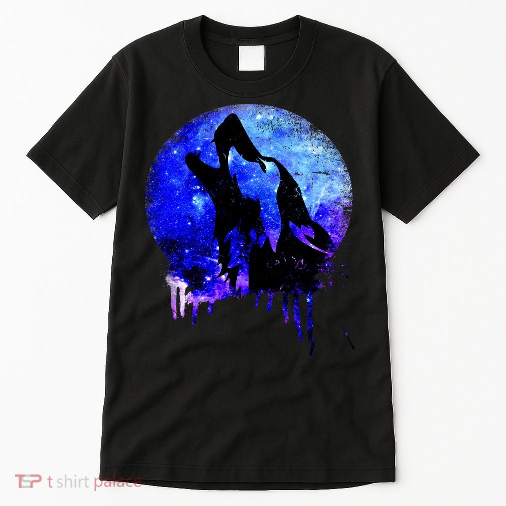 Abstract Moon Wolf Tall T-Shirt